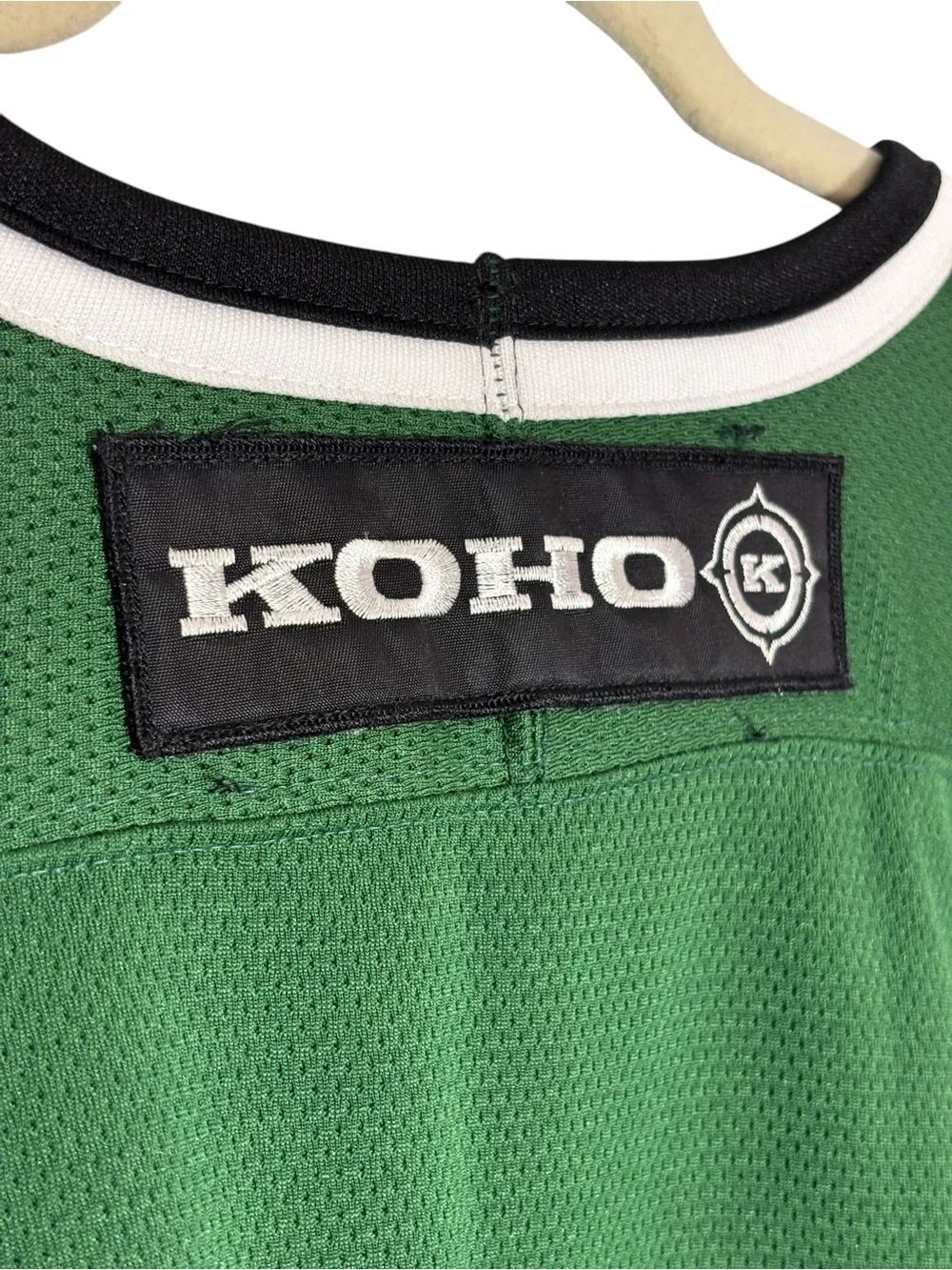 VIntage Koho Dallas Stars Hockey Jersey Men’s Size XL‎ Green Black NHL Official